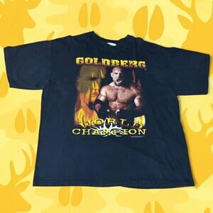 Vintage 90s WCW Goldberg World Champion T-Shirt